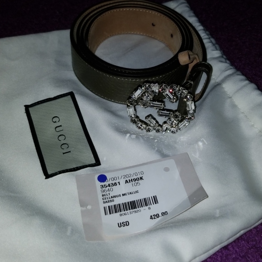 Grey women belt size 105